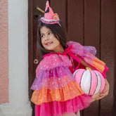 Capa Sobressaia Maravilhosa Feitiço Colorido Halloween - Minibossa